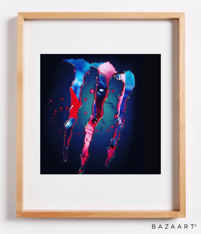 Monster logo with embed image Dead Pool
