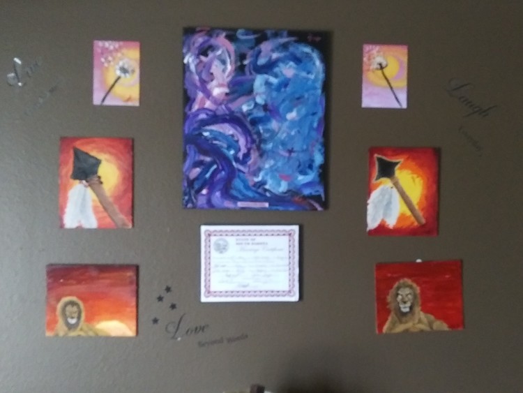 My wall