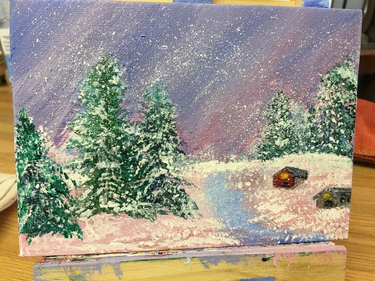 My 2nd winter landscape