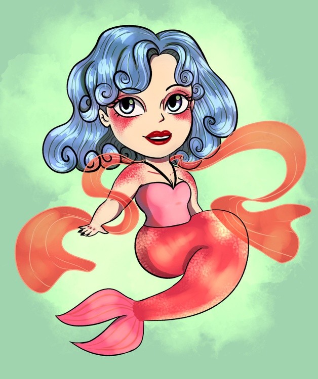 MerMay Mermaid Chibi