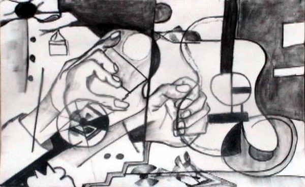 Guitar and Hands