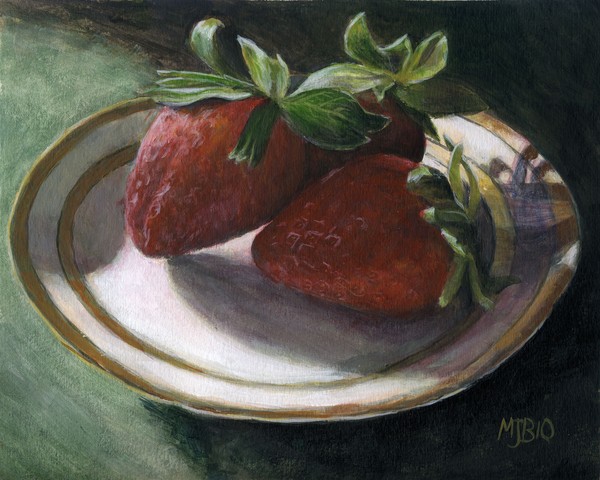 Strawberry Still Life