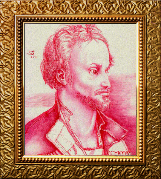 A Man in Red