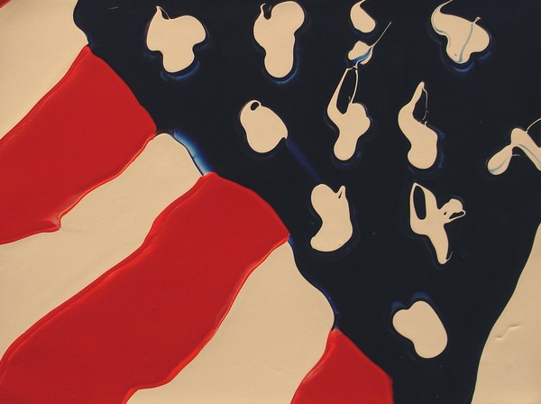 Flag 1 Finger Painting