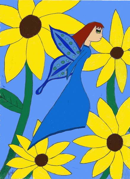 Sunflower Faerie