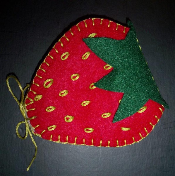 Strawberry Needlebook