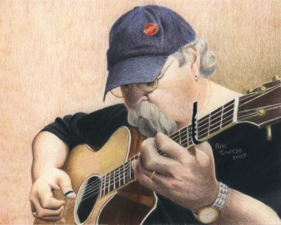 Anthony and his Taylor W14ce