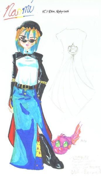 Naomi character sketch