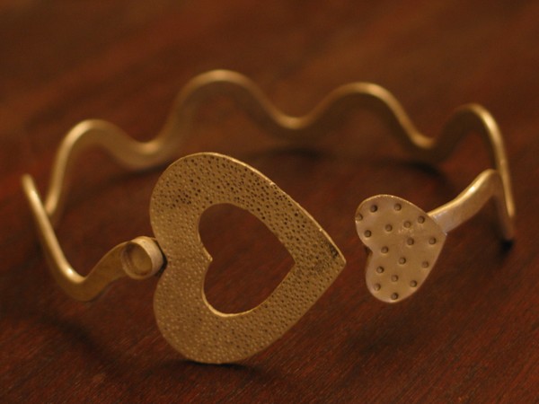 Work in progress. sterling silver cuff bracelet