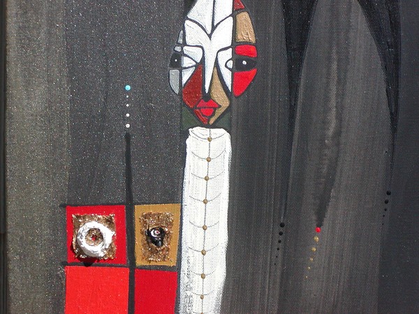 snake shaman detail