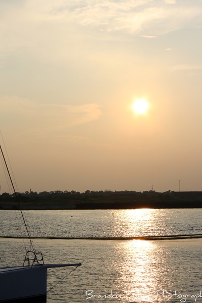 An Oil Boom Sunset