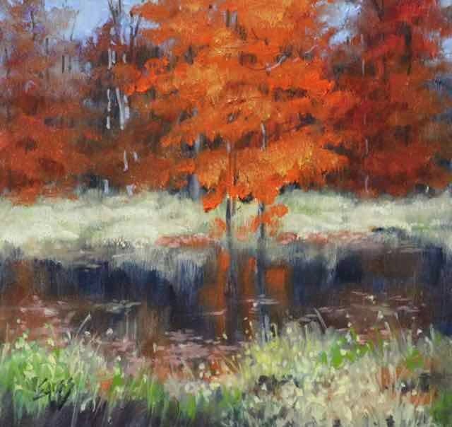 Leaves on the Water