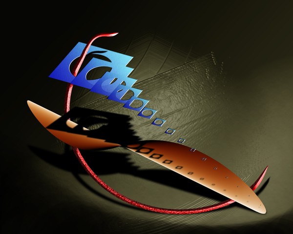 A Propeller, Squares and an Arc