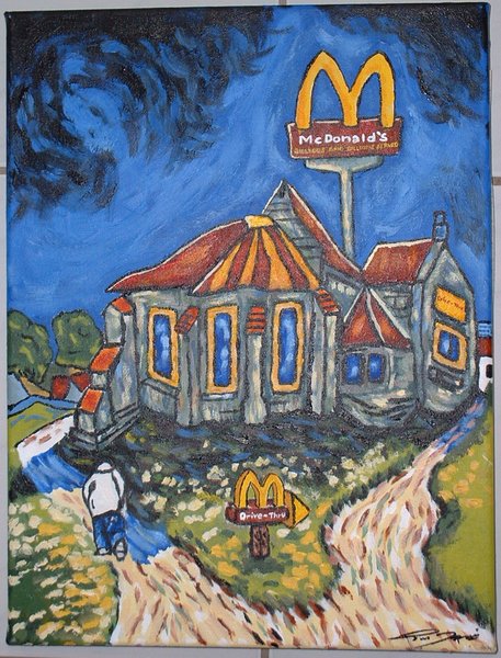 The McDonalds at Auvers-sur-Oise
