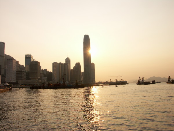 Hong Kong harbour