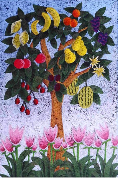 the fruiting tree