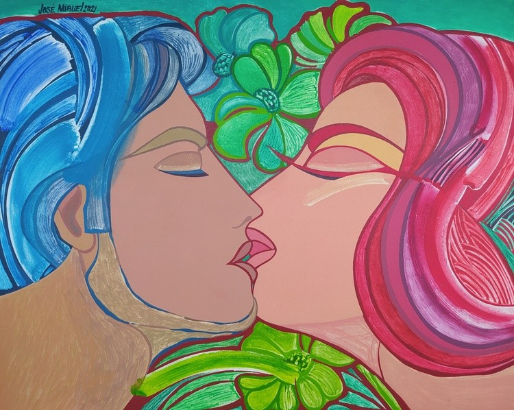 All glamour kiss
