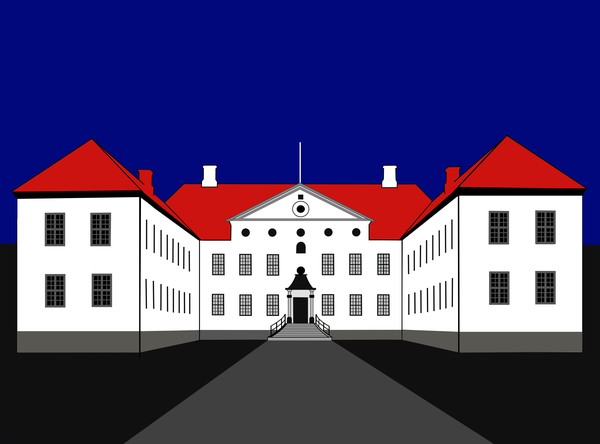 Clausholm Manor House with perspective challenges