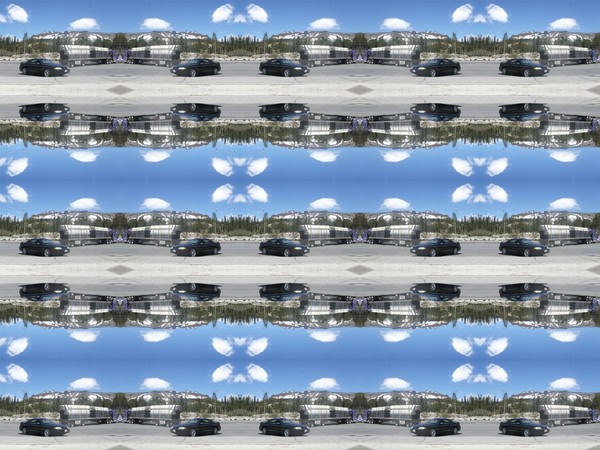 'Stang, Truck and Clouds
