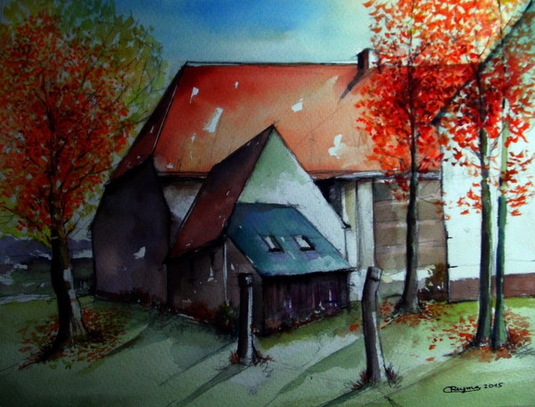 Farm in Autumn