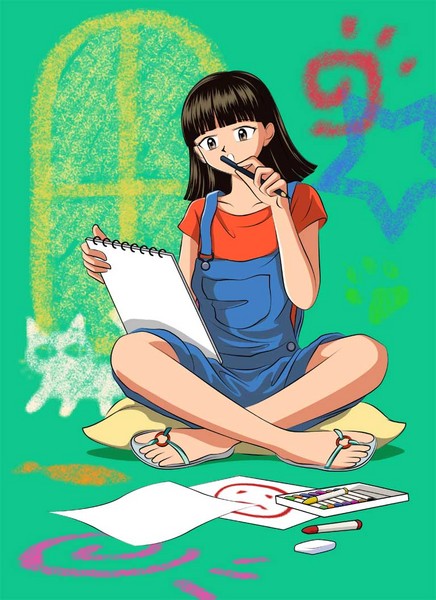 Crayon Girl