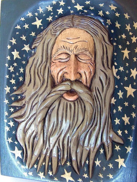 The man in the stars