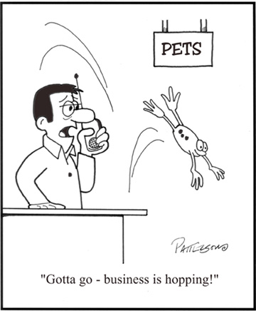 Business Is Hopping