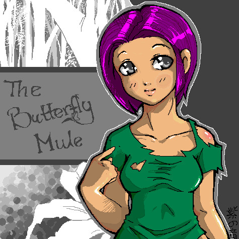 Butterfly Charity Mule