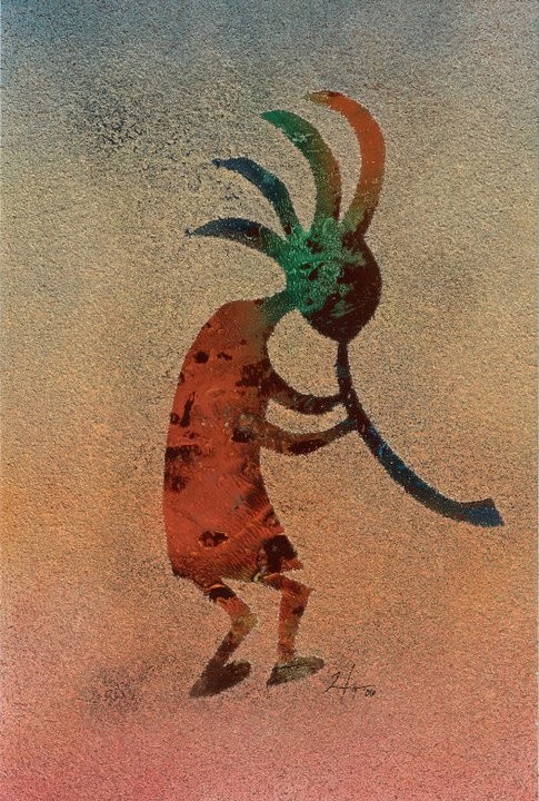 kokopelli - believed by the natives as God of fetillity