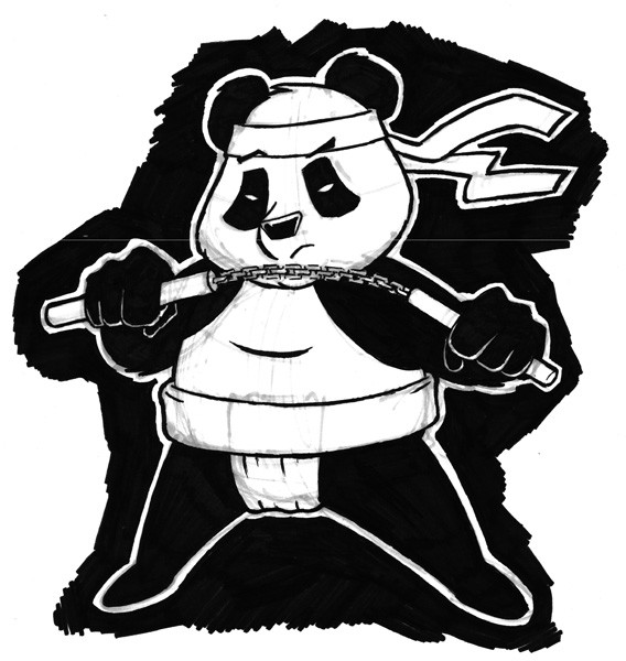 Kung Fu Panda sketch