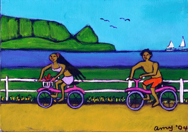 Bright Sunny Day, Hanalei Bay