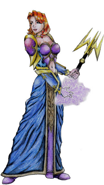 Human Sorceress