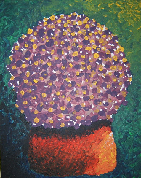 Plant In Green Room