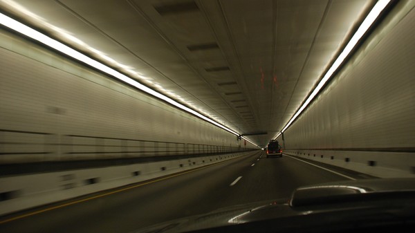 Inside Eisenhower Tunnel, CO