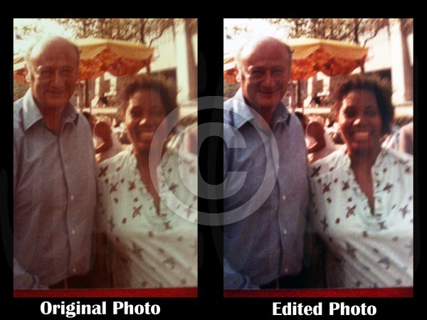 Touch up pic of my grandmother with Mayor Koch