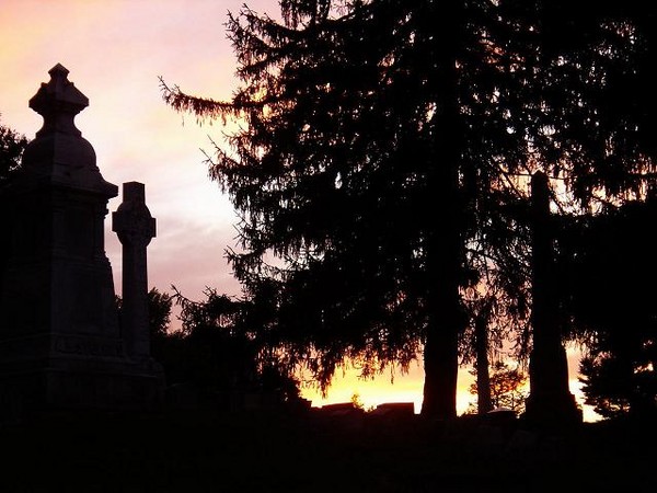 Cemetary Silhouettes