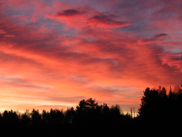 A sky to smile from seeing