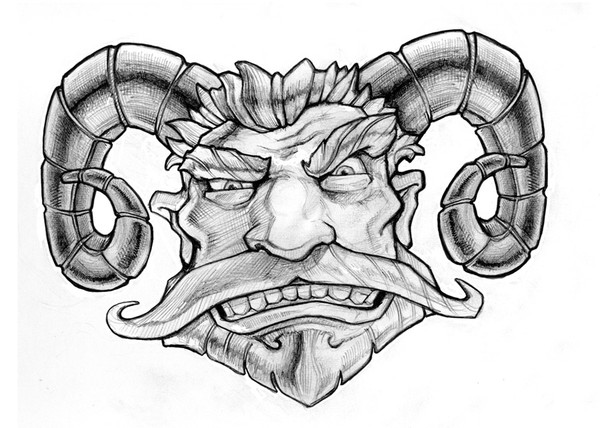 Guy with horns