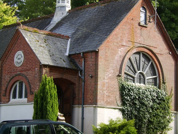 CONVERTED CHURCH AND STREAM