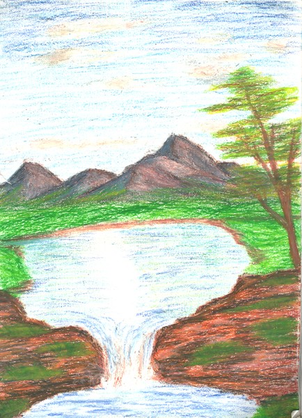 Pastel Lake