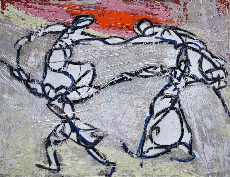 Ples ulje na platnu 100x130cm