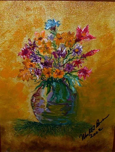 Still Life Vase with Flowers
