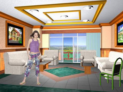 Interior Apartment-LR