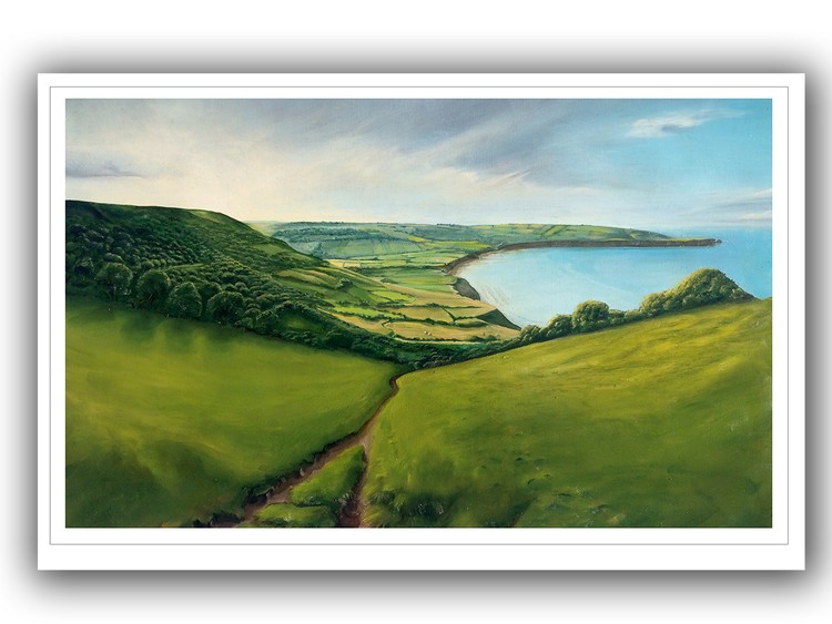 Robin Hood's Bay from Ravenscar