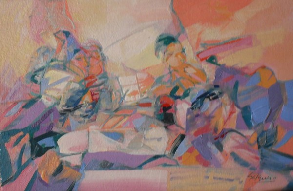 Table with women