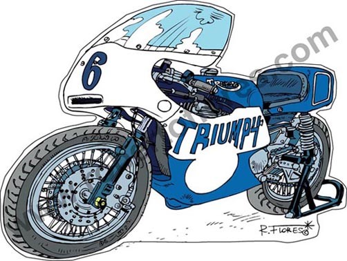 Triumph Rob North 750