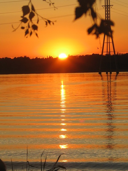 divine gift-sunset
