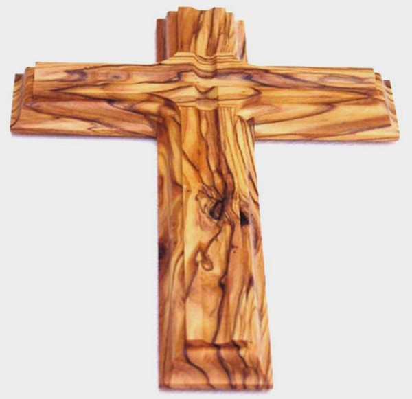 Bethlehem Holy Land Olivewood Religious Cross