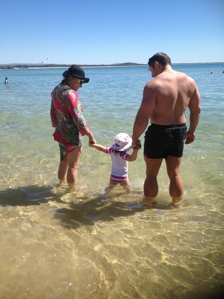 Joy at Noosa Beach!