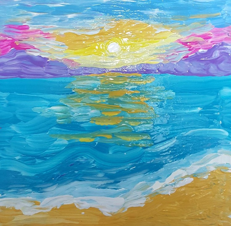 Sun over Water
